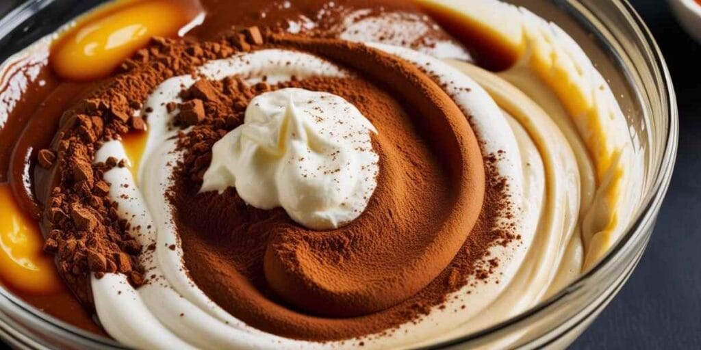 Malted Chocolate Ice Cream with Caramel Swirl